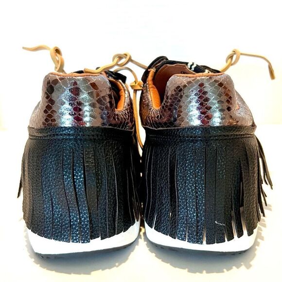SHUSHOP ‘PEPA’ Black Sneakers 10 *NWT* - Picture 2 of 13